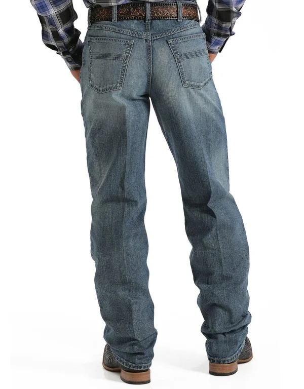 Men's Cinch Black Label 2.0 Medium Stonewash Jeans - 189587