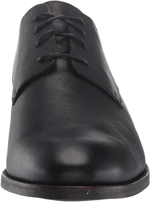 Clarks Men's Flow Plain - Black Leather Size: 10.5 M