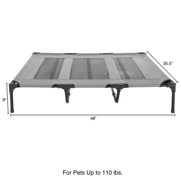Pet Pal Gray Rectangular Bed (FOR Large) Rubber - 532169MPL