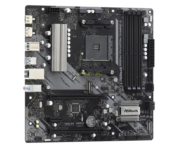 ASRock B550M Phantom Gaming 4 Socket AM4 Micro ATX AMD B550