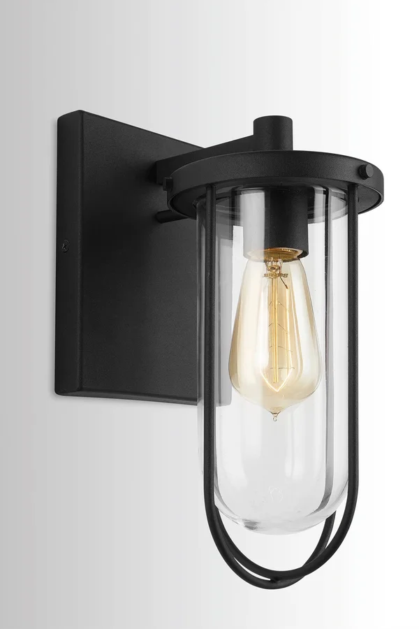 Capital Lighting 934211BK Corbin 1-Light Wall Mount - Black