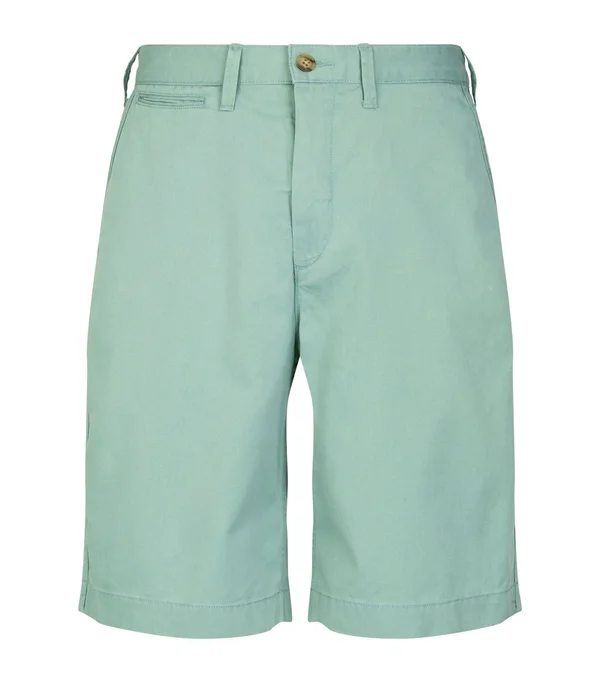 Polo Ralph Lauren Cotton Twill Chino Shorts - Green, UK 32