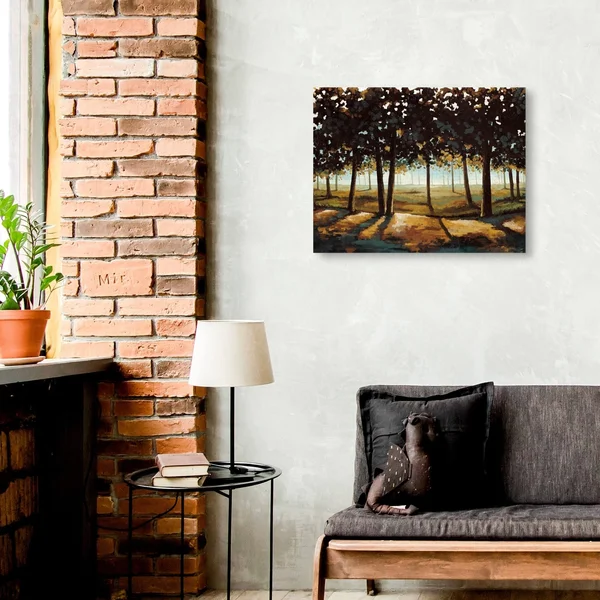 Dynamic Light Landscape by Willowbrook Fine Art Canvas Art Print - Size: 24 x 36