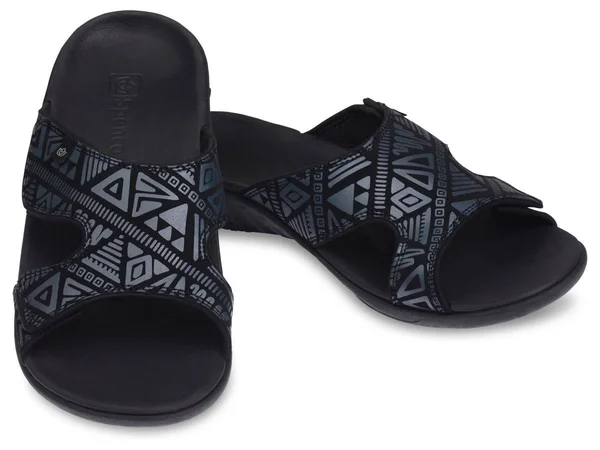 Spenco Tribal - Men's Slide Sandal Coffee Bean - 12