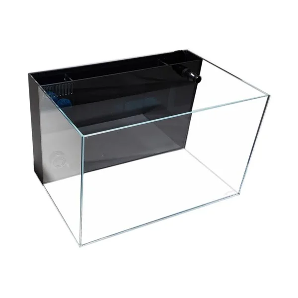 Lifegard Aquatics Ultra Low Iron Glass Crystal Aquarium with Built-in Back Filter, 24 Gallons