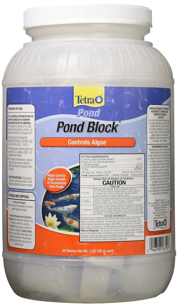 TetraPond Pond Block 50 Blocks Algae Control