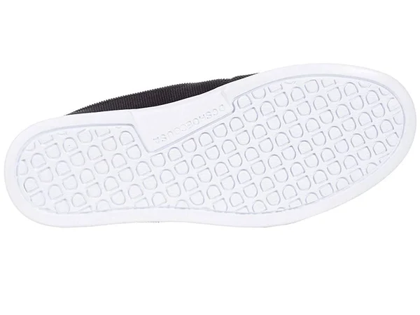 DC Mens Villain 2 Slip on Loafers - Black/Black/White, 8