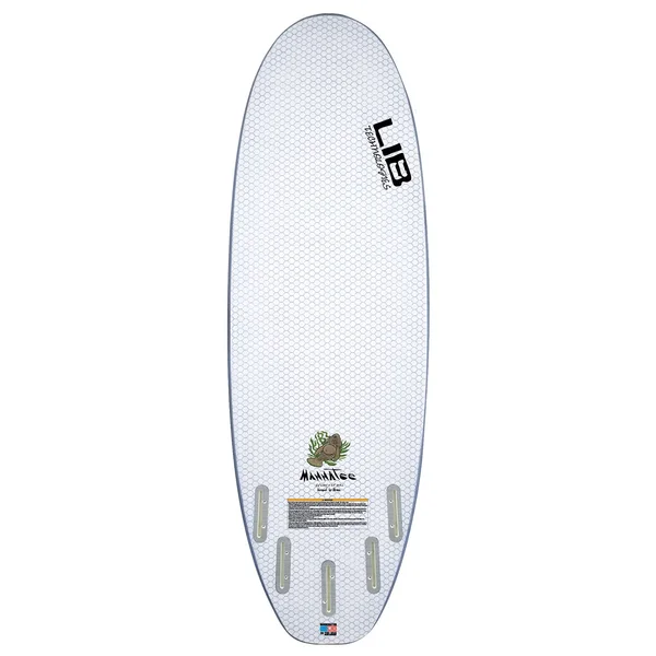 Lib Tech Manna T-Shirt Wakesurf Board 2020 - 5&0 - Polyester