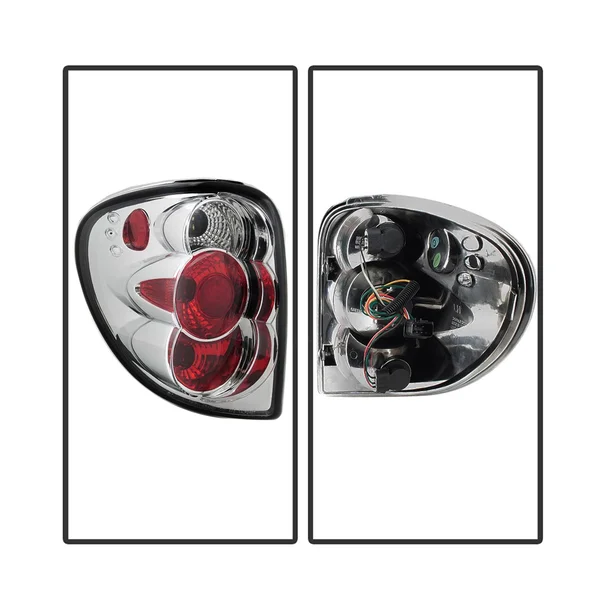Spyder - Chrome Euro Style Tail Lights 5002228