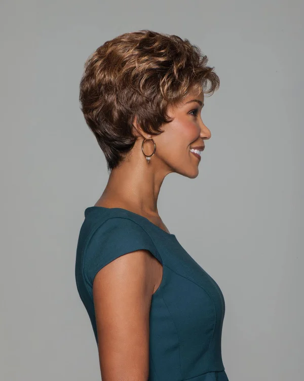 Gabor Cheer Synthetic Wig - G4+ Dark Chocolate Mist