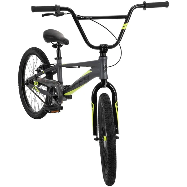 Huffy Enigma 20 inch BMX Bike, Aluminum Frame, Race Style, Matte Black