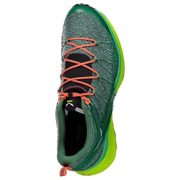 Salewa Women's Dropline Shoes 6 Feld Green, Fluo Coral