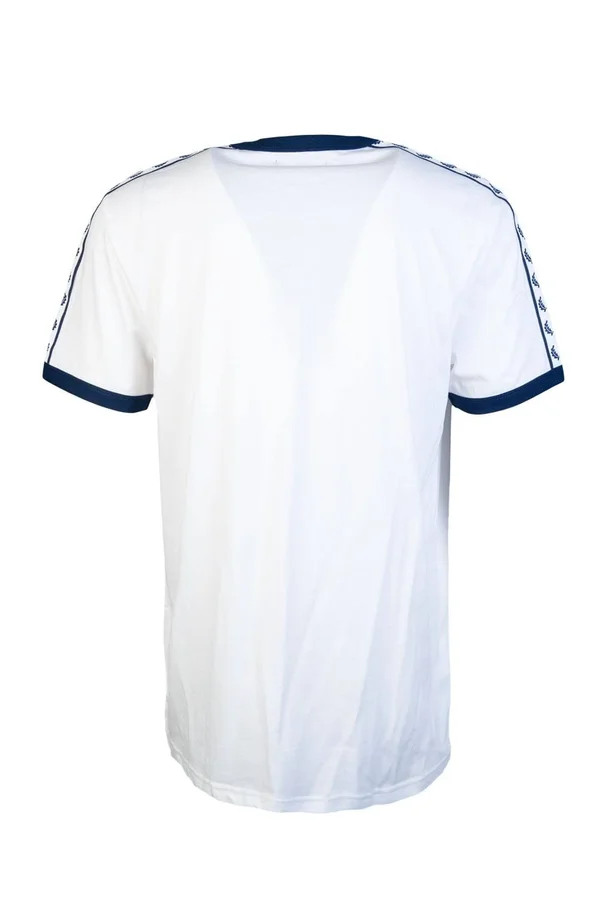 Fred Perry Taped Ringer T Shirt White