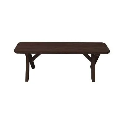 Loon Peak Sempronius Wood Picnic Bench - Brown