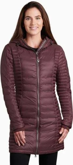 Kuhl Women's Spyfire Down Parka Purple XL