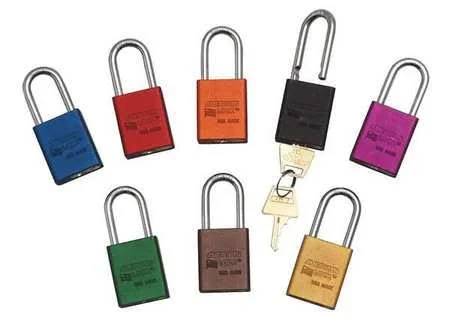 American Lock A1106KAS3YLW Lockout Padlock, ka, yellow, 1-7/8x22h, pk3