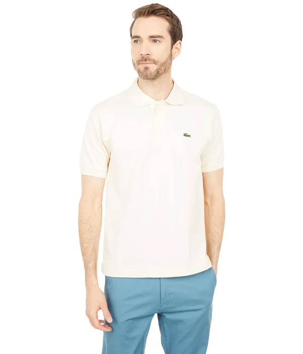 Lacoste Men's Classic Fit Pique Polo Shirt, L.12.12 - Nature