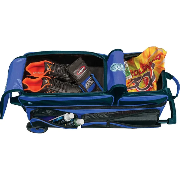 Columbia 300 Icon Triple Roller Bowling Bag, Royal