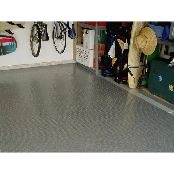 Diamond Deck 85720 7.5 x 20 ft. Pewter Textured Large Car Mat