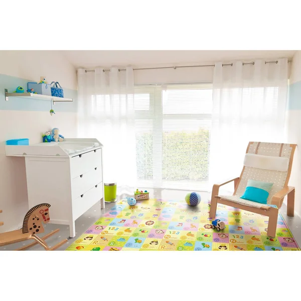 Parklon Baby Soft Play Mat (Hello Bear Smiletown, Large)
