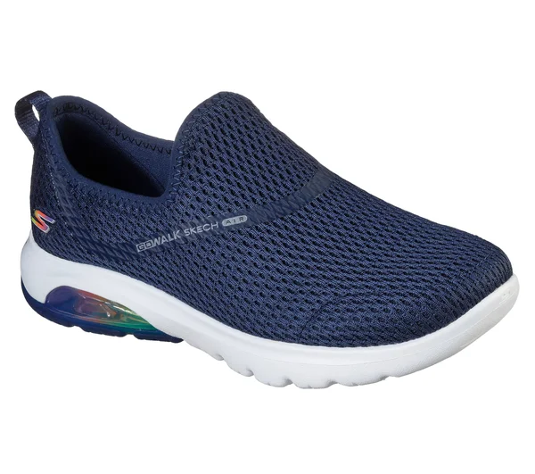 Skechers GOwalk Air - Twirl - Size 8, Navy
