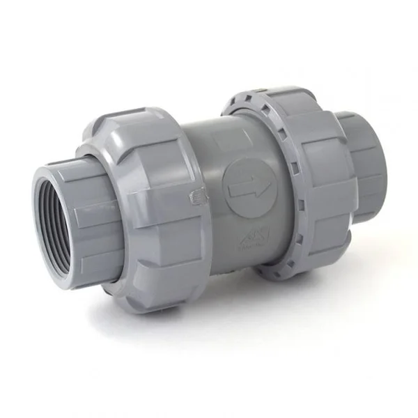 3/4x22 Schedule 80 CPVC True Union Ball Check Valve - Threaded by Premium Industrial