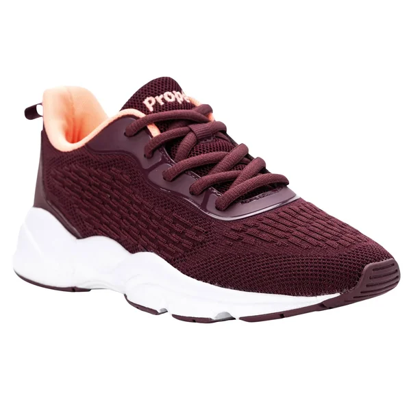 Propet Women's Stability Strive Sneakers - Burgundy - Coral
