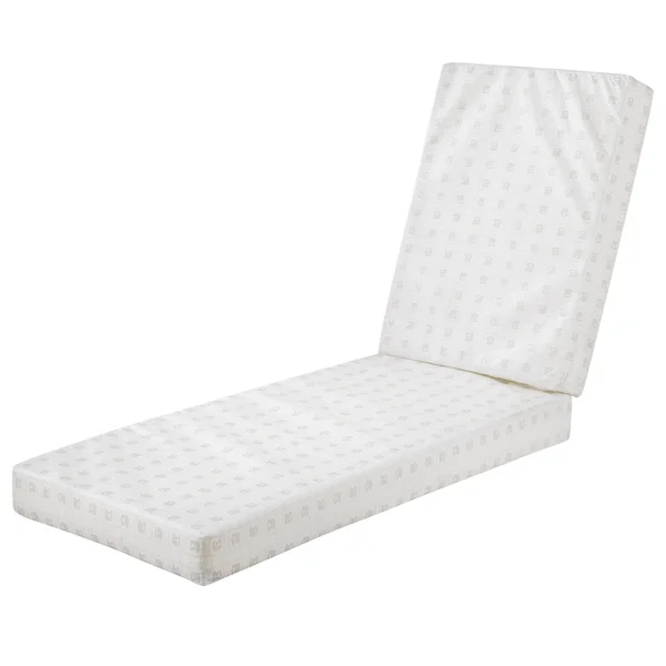 Classic Accessories Montlake FadeSafe 74x22 x 23x22 x 3x22 Patio Chaise Lounge Cushion - Antique Beige
