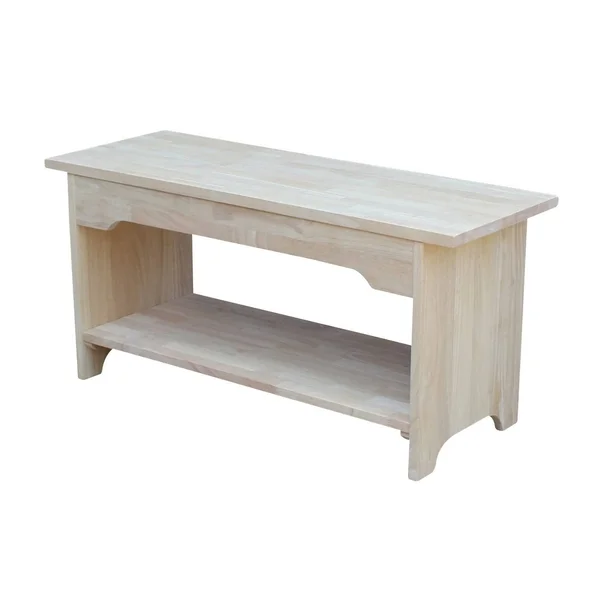 The Gray Barn Moonshine Unfinished Bench, Size: 48x22