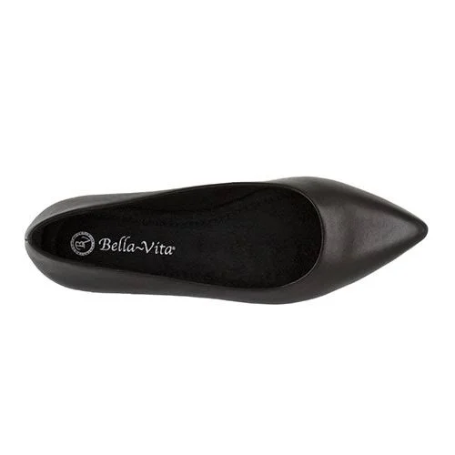 Bella Vita Vivien Flat - Women's, Navy Suede, Size 8, Flats
