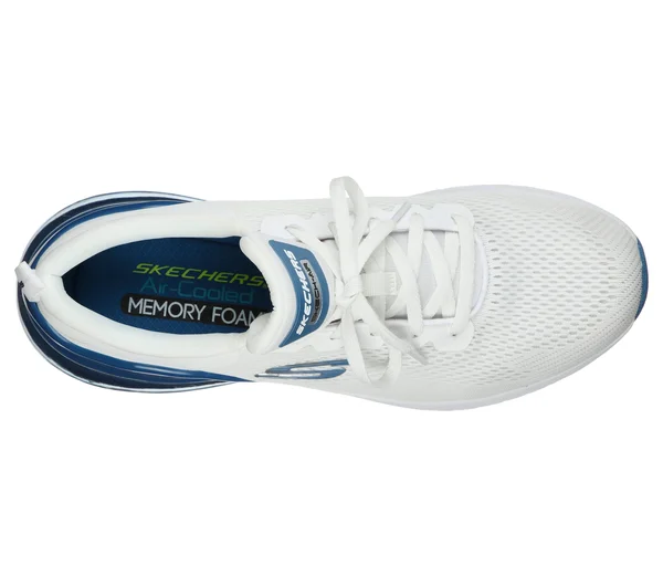 Skechers Men's Skech-Air Stratus Maglev Sneaker, White/Blue