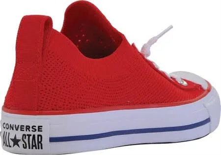Women's Converse Chuck Taylor All Star Shoreline Knit Shoes - Size: 6.5, Med Red