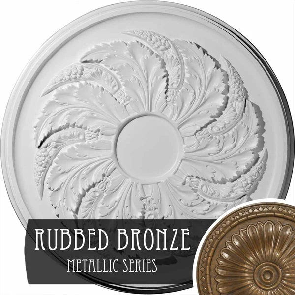 42 1/8x22OD x 1 7/8x22P Sellek Ceiling Medallion (Rubbed Bronze)