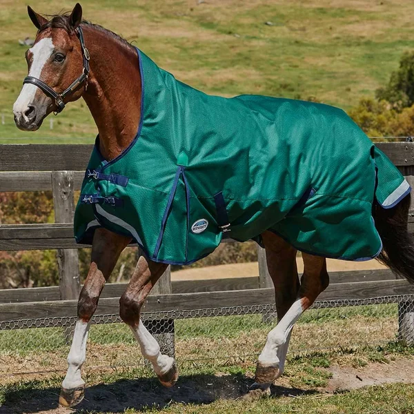 Weatherbeeta ComFiTec Plus Dynamic, High Neck, Lite, Hunter/Navy