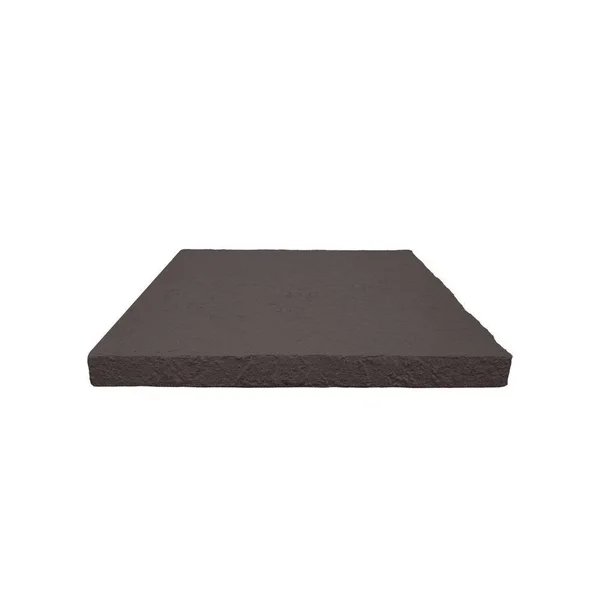 GenStone 23 in. x 23 in. Coffee Faux Stone Flat Column Cap Siding - Brown