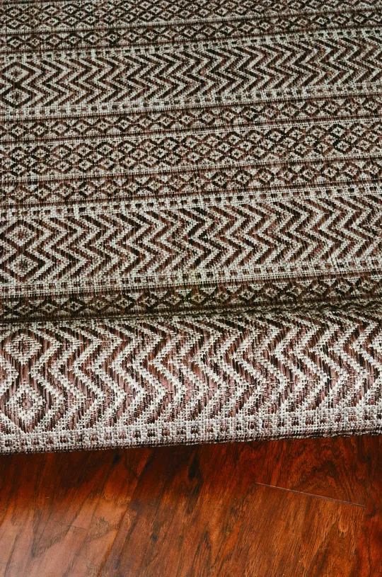 Kas Provo 5762 Mocha Izteca Area Rug 7&10x22 Round