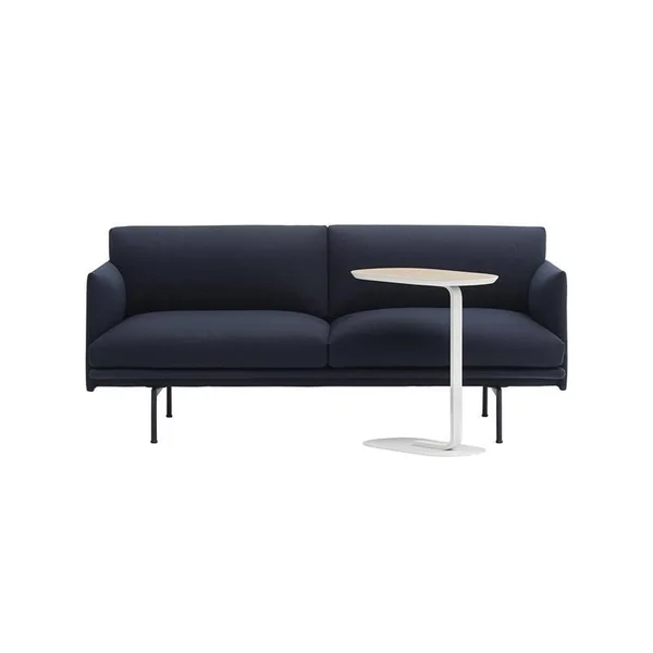 Muuto - Relate Side Table - H 73, 5 cm, Dark Green