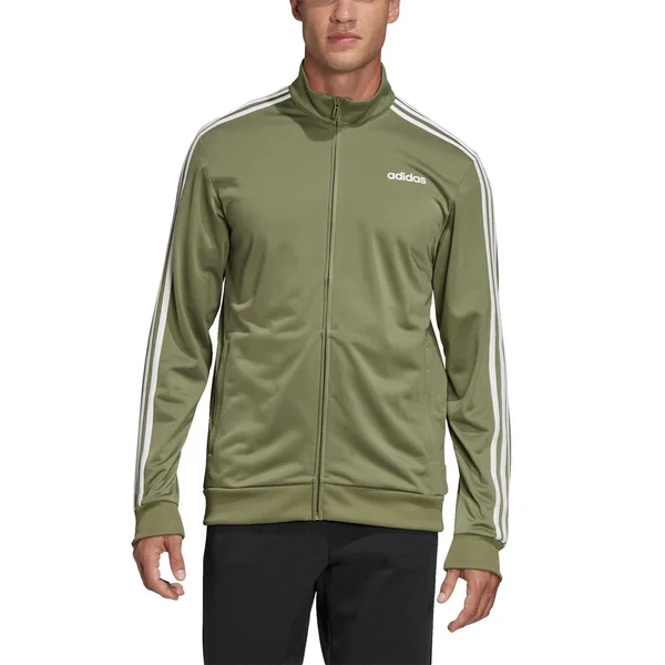 Adidas Men's Essentials 3-Stripes Tricot Track Jacket