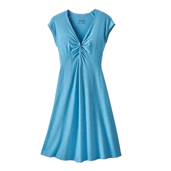 Patagonia Seabrook Bandha Dress - Women's Break Up Blue - L