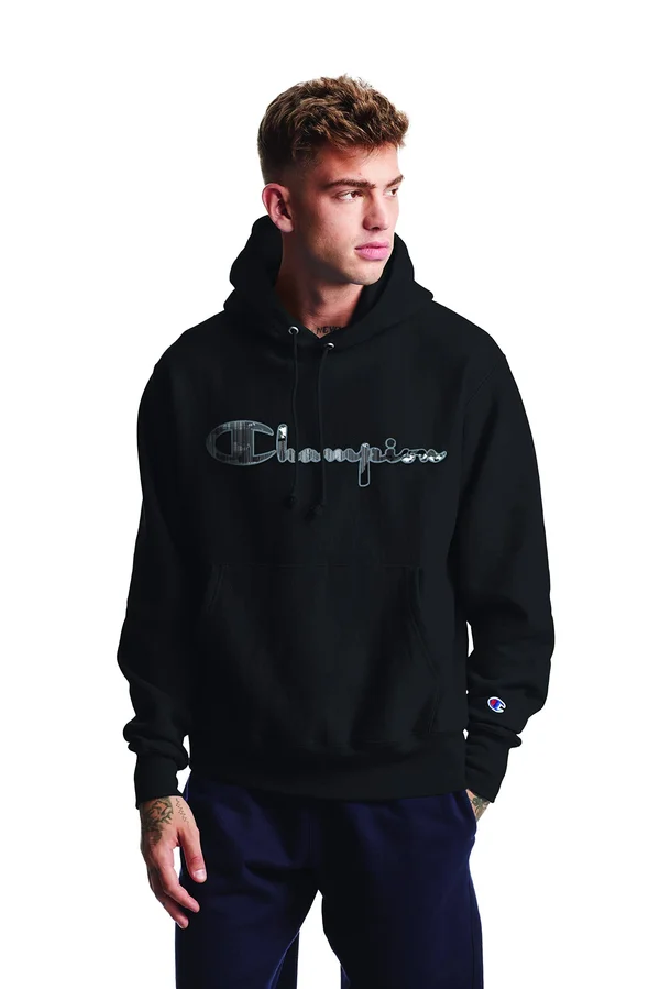 Champion REVERSE Weave Pullover Hoodie Black