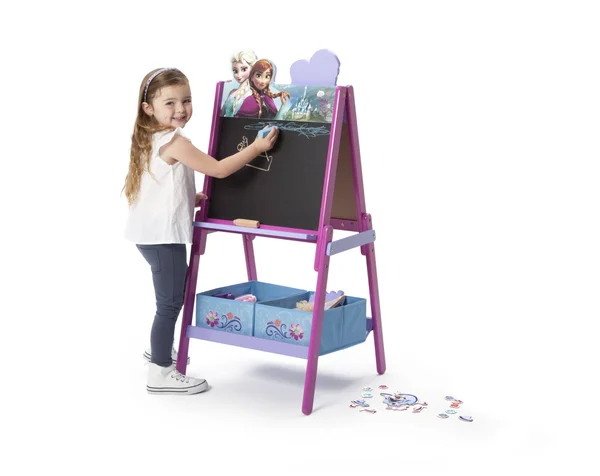 Delta Children Wooden Double Sided Activity Easel, Frozen