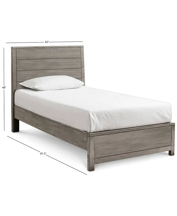 Tribeca Twin Bed - Created for Macy&s - Grey