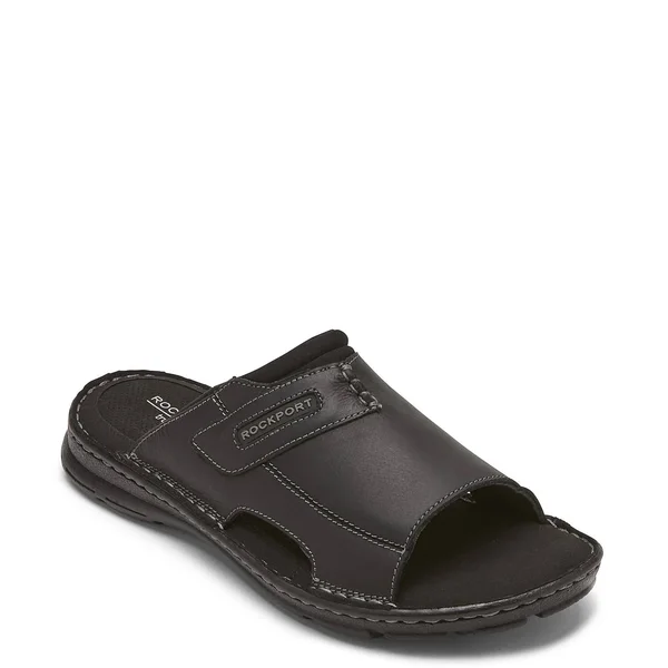 Rockport Darwyn Sandal, Men's, Black, Size 13, Sandals, Slide