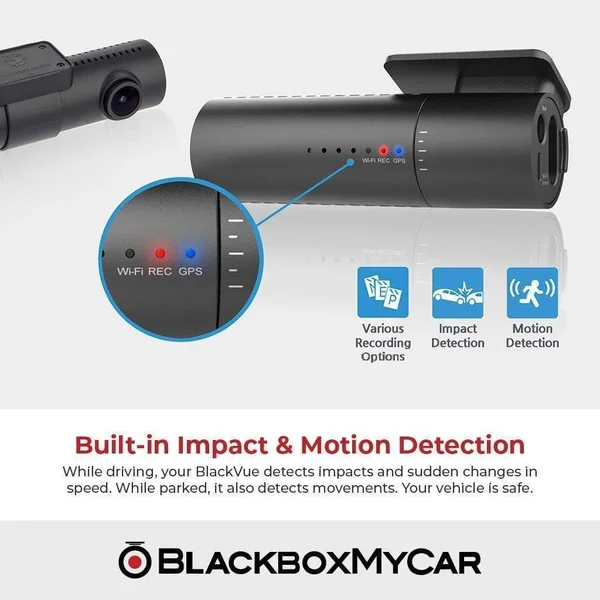BlackVue DR590W-2CH Full HD Dashcam Sony Starvis Sensor (32GB)