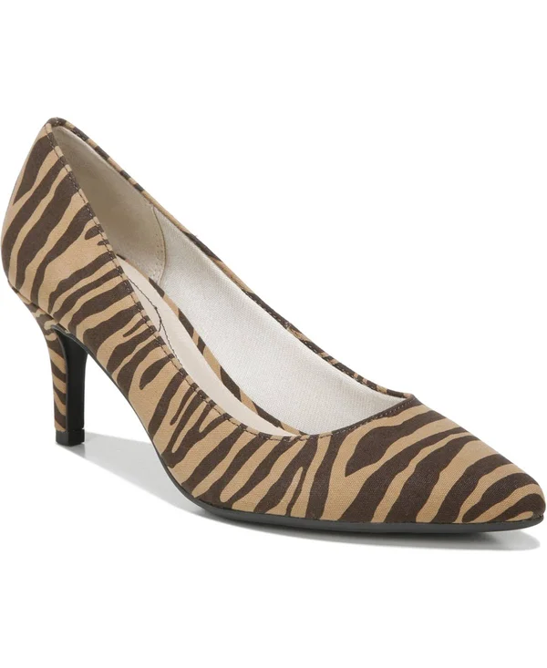 LifeStride Women's Sevyn Pumps - Tan/Chocolate - 7.5N