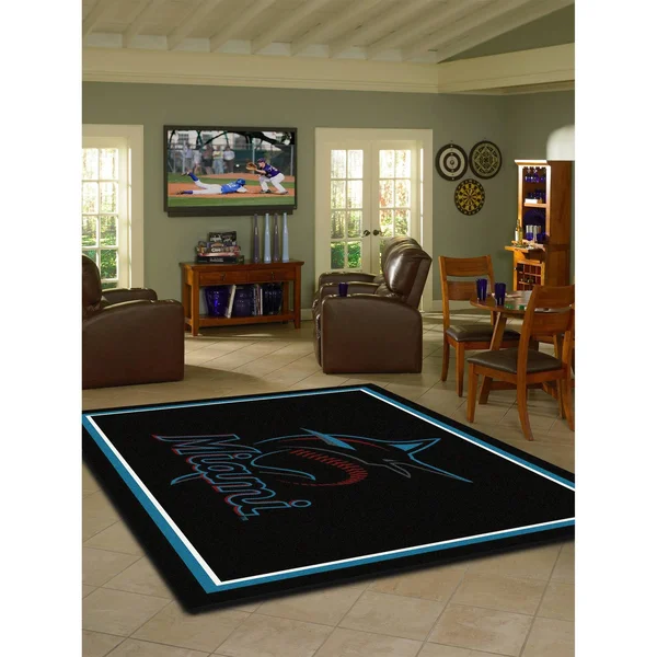 MLB Florida Marlins 8x22x11x22 Spirit Rug