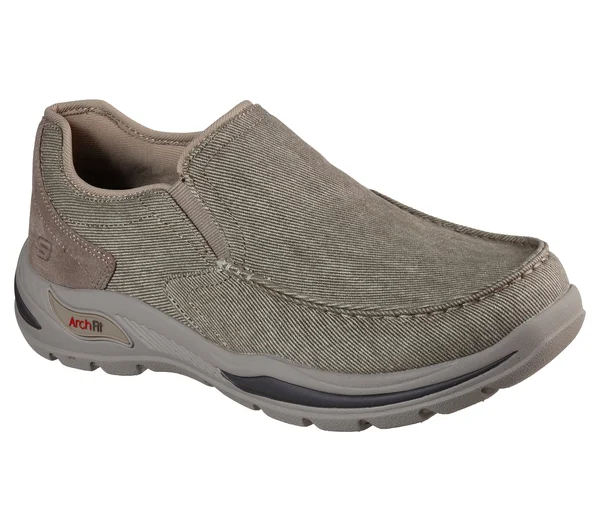 Skechers USA Arch Fit Motley-Rolens 13 Men's Tan