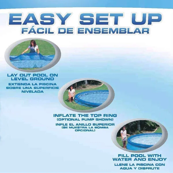 Intex 12ft x 30in Easy Set Pool Set with Filter Pump