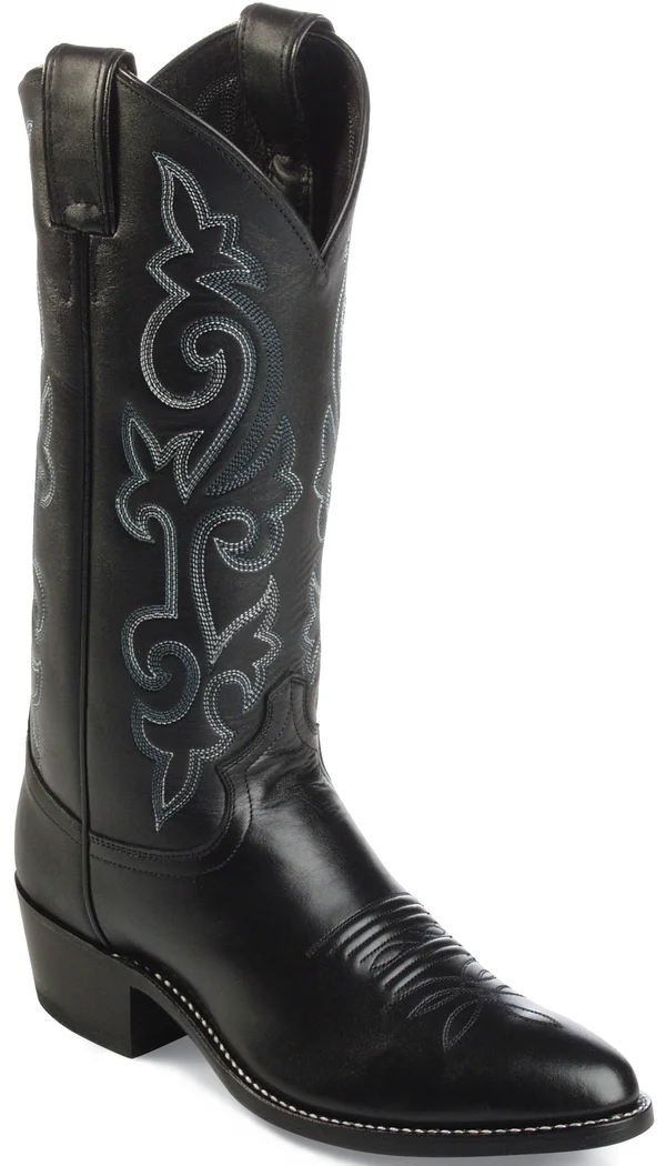 Justin Men's London Cowboy Western Boots - Black