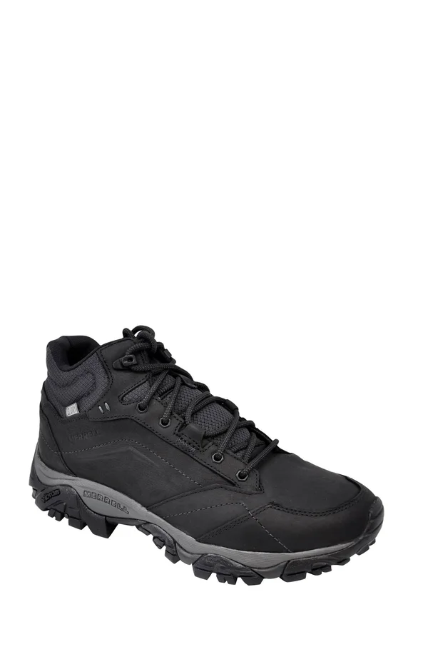 Merrell Men's Moab Adventure Mid Waterproof Boot - 8 - Black